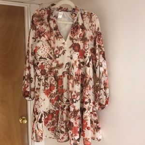 H&M size 8 spring dress floral